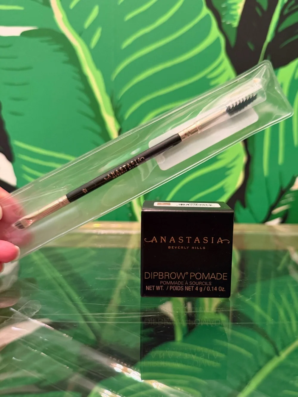 NWT Anastasia Beverly Hills DIPBROW Pomade Taupe + Brush #12